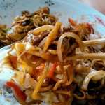 オーモリラーメン - 黄身とあえて