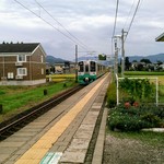 オーモリラーメン - 電車が来ました