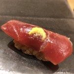 不動前 すし 岩澤 - 漬けマグロ