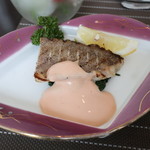 ポルト・ボヌール - 白身魚のグリエ ソースオロール