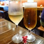 イタリアンバール  スペッロ - 白ワインと生ビール