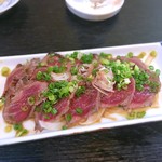 十八番 - 牛たたき。