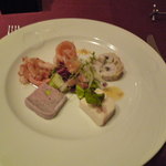 ビストロ・プティポワ - 前菜は食感＆味のオーケストラでした♪♪