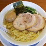 らぁめん 生姜は文化。 - 塩生姜らぁめん(味玉入り)