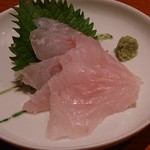 定食サトウ - 赤イサキ刺身