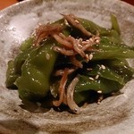 定食サトウ - 万願寺唐辛子