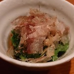 定食サトウ - つるむらさきのおひたし