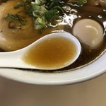 支那そば心麺 - 醤油スープ