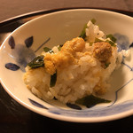 御料理 寺沢 - 海胆ごはん