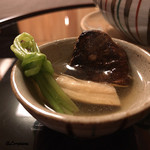 御料理 寺沢 - 結び三つ葉に松茸