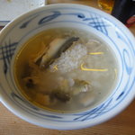 杉ケ瀬ヤナ - こちらの雑炊は絶品です