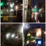 Horumon Yaki Sumizou - 行った気分になれる？
      お店への順路
      ④横断歩道を渡りきったら、少し右側の通りへ
      ⑤こちらの通りを直進、お店まで徒歩数十秒ほど
      ⑥お店到着