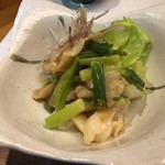 金沢和食 みんなのまなぶ - 梅貝とぬたの味噌和え