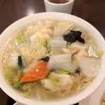 華正樓 - あんかけ海老塩ラーメン