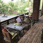 Barong Brigde Cafe - テラス席から