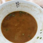 にぼしまじん - スープはこんな感じ