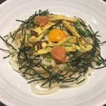 せんや - バター釜玉うどん