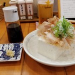 らーめん森や。 - 染野屋さんの冷奴(本綿)