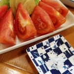 らーめん森や。 - 冷やしトマト