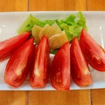 らーめん森や。 - 冷やしトマト