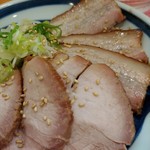 らーめん森や。 - 吊るし焼き鶏チャーシュー合もり