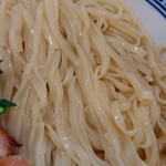 らーめん森や。 - 森の冷やしつけ麺inがごめ(オクラ入りVer.)・カリフリ味付玉子増し