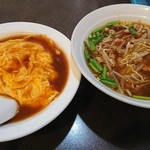 Karaku - 天津飯&台湾ラーメン