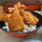 善助屋食堂 - 名物　どんこからあげ丼（￥880）