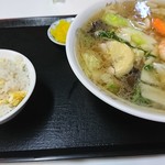 広東麺＋ミニ炒飯