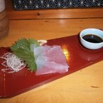 会津郷土食 鶴我 - ⑦刺身蒟蒻（違う名称で呼んでいました）