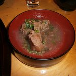会津郷土食 鶴我 - ⑩桜筋煮込み（山椒を利かせて頂きます。）