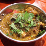 タンドールバル カマルプール - ラムミントカレー(900円)