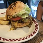 マンチズ バーガー シャック - チリチーズバーガー