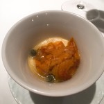 Regalo - 北方四島産 雲丹のアルフォルノ　白アスパラガスのプレア