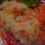 ビストロ アオキ - ライスペーパーの中には甘えびがいっぱい