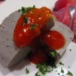 ビストロ アオキ - イカ墨のテリーヌ