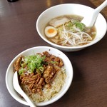 麺麺 - 「焼肉チャーハンセット (980円)」