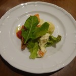 ピッツェリア・ギタロー - ランチ：シェフおまかせ 前菜の4種盛