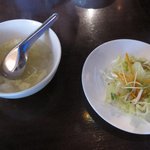 マレーシア ボレ - スープ＆サラダ