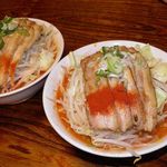 らーめんでぽっと - 豚そばx2