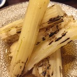 鳥田中 - セロリの土佐酢付け　鰹出汁が素晴らしいので土佐酢も素晴らしく美味しい　全部飲んじゃいました（笑）