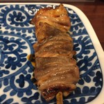 鳥田中 - はらみです　こちらはタレで出てきました　タレが薄づきではらみの濃厚さが味わえます