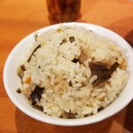 麺屋 六感堂 - ジューシー（沖縄風炊き込みご飯）