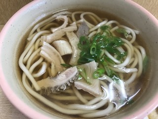 天ぷら ますい - ホルモンうどん