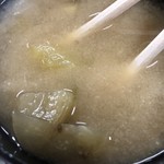 かき小屋 小江戸 - ♪茄子の味噌汁...