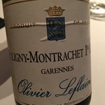 レストラン ラ フィネス - 2010 Olivier Leflaive Puligny Montrachet 1er Cru