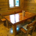 とんかつ ひろまつ - グループ席。