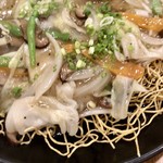 肴や - 皿うどん（細麺）