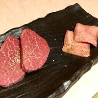 焼肉 銀座コバウ 特別室 - シャトーブリアンと牛たん♡