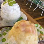 雪みるく - たっぷりフルーツカルピスと桃ミルク